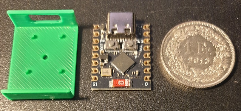 guytec.com ESP32 C3 Super mini case and size