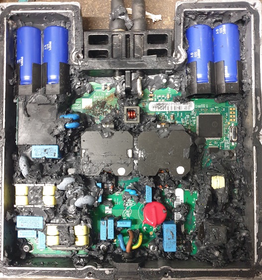 guytec.com Enphase M250 partial teardown
