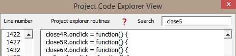 Start search